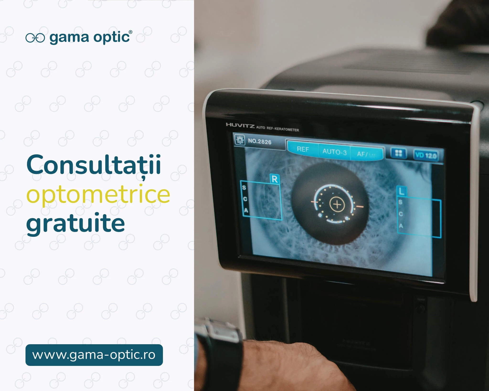 Consultații optometrice gratuite la Gama Optic